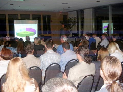 Kevin Wilk of Yahoo presents to SEMPO AZ