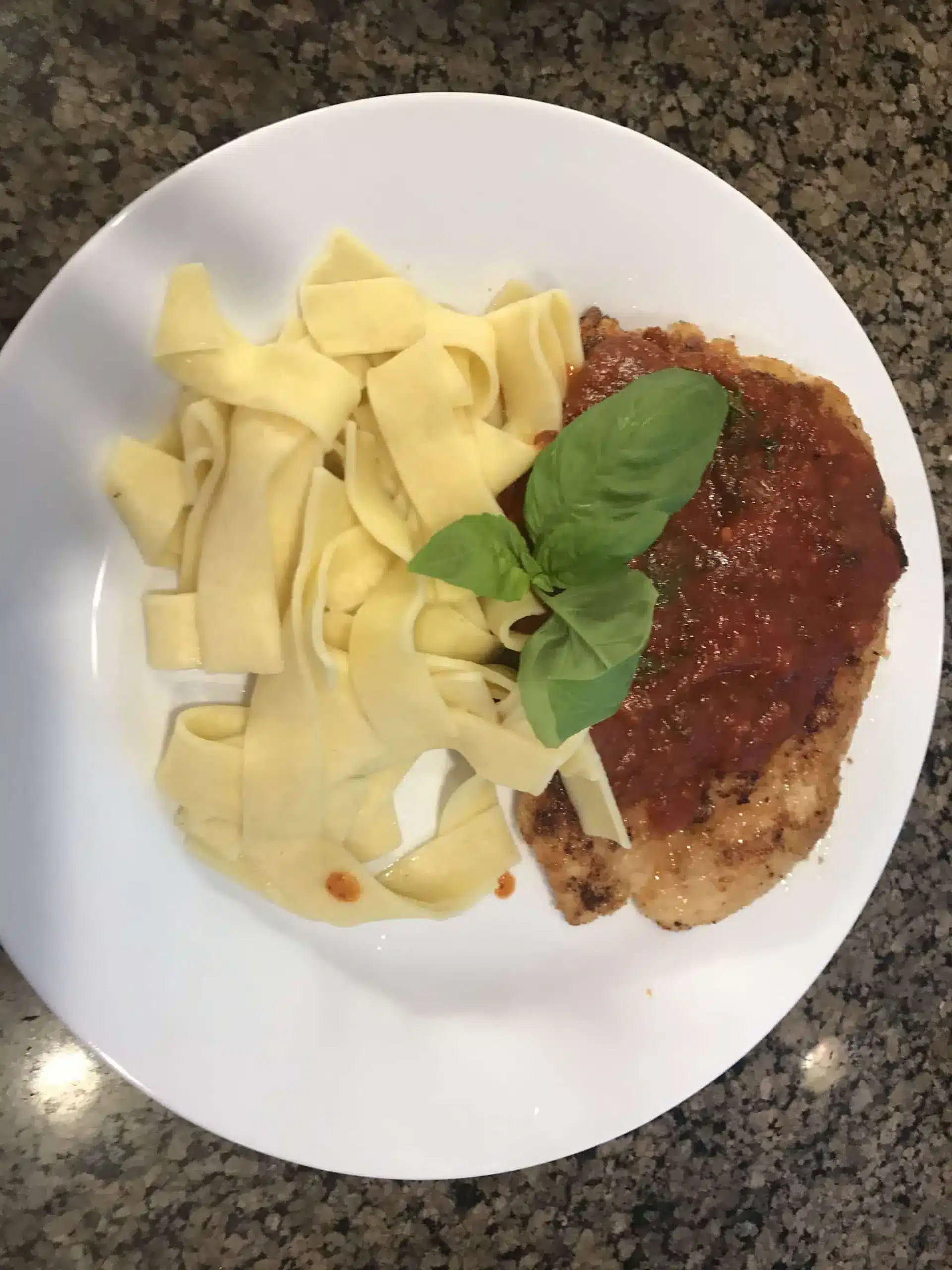 Chicken Parmigiana in 20 minutes