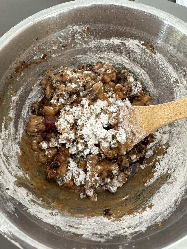 Add Flour and EGG